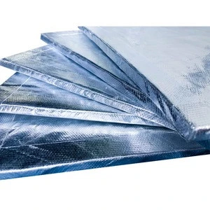 Aluminum Foil Aerogel Blanket Fireproof thermal insulation material for tents