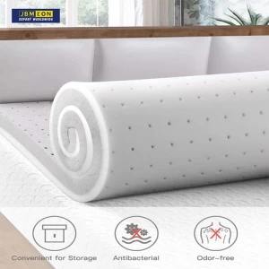 AMAZON best selling 4 Inch Memory Foam Mattress Topper Twin Cool Gel Bamboo Bed Foam Toppers