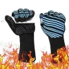 Amazon Hot Sale New Product Manufacturer Kitchen Cooking Microwave  Baking Oven Cut Heat Resistant Gloves BBQ Gloves