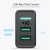 Import Amazon Top Seller 2.4A EU Plug Mobile Cell Phone Wall Charger FLOVEME Travel Charger Dual Ports USB Fast Charge from China