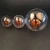 Import amber glass ball lampshade, glass ball lighting covers from China
