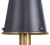 Import American industrial style 2 arms wall lamp with antique brass lamp shade from China