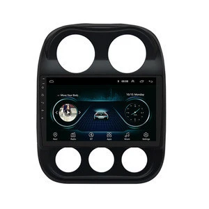 Android OS 10 Inch 1G+16 Car Navigation for Jeep Compass 2010 2011 2012 2013 2014 2015 2016