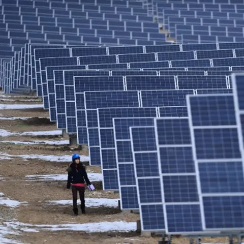Anodized Aluminum Ground Solar Mounting Brackets Photovoltaic Mount Structures for Solar System Solar System for Agriculture