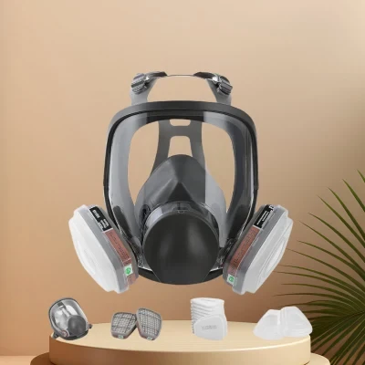 Anti Smog Industrial Mask Reusable Face Mask Chemical Respirator Smoking Protective Mask Full Face