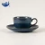 Import Antique color glazed ceramic coffee set porcelain tea cup and saucer from China