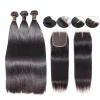Aosun Straight Human Hair Weave Bundles, Wholesale Cheap Human Hair, 30 Inch Remy Human Hair Weft
