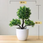 Artificial Plants Bonsai Small Tree Pot Plants Fake Flowers Potted Ornaments For Home Decoration Hotel Garden Decor