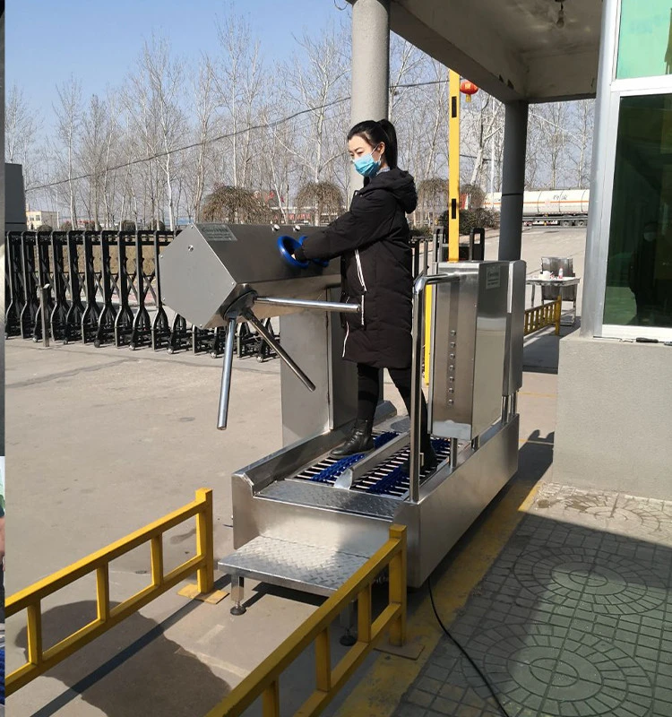 Automatic Boots washer boot washer machine hand sanitizing station for food factory and slaughterhouse