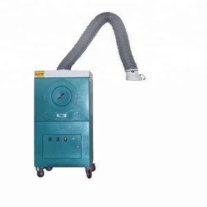 Automatic Cleaning Welding Fume Extractor/Dust Collector with 1 Suction Arms