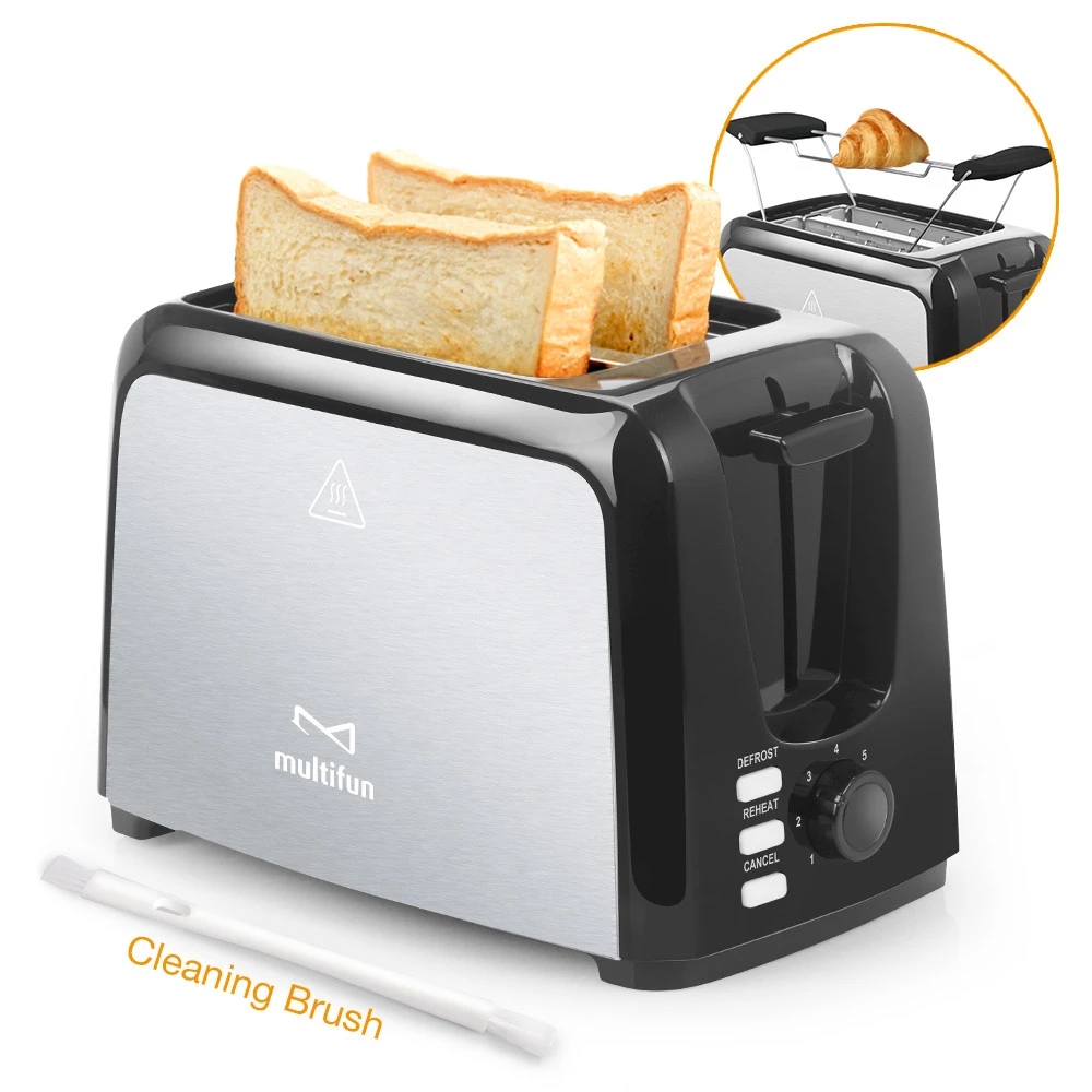 Automatic pop-up bread toaster Aluminum Sandwich Maker Unique Design Toasters