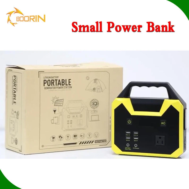 backup 110v 220v output ac dc  power bank supply best brand 100w power pack portable 220v battery power station mini generator