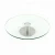 Import Bakeware Wedding Round Revolving Cup Cake Decorating Tools Smoother Turntable Stand Metal Rotating Base Clear Glass Cake Stand from China