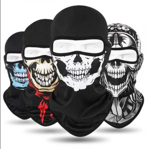 Balaclava Ghost Men Women Skull  Elastic Full  Bandana Face Shield