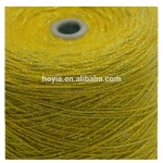 Bamboo white soft ribbon tape yarn sale wearable handknit hollow tape yarn for hand knitting