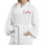 Import bamboo/cotton bath robe wholesale spa white velour embroidery plush robes with logo from China