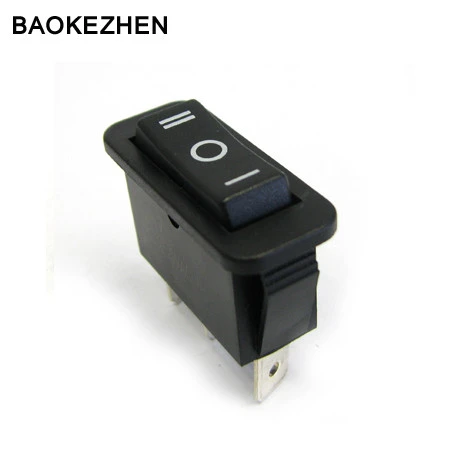 BAOKEZHEN SC-7 single pole waterproof rocker switch  with 3 pin 10a 250VAC