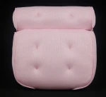 Bath Pillow / Non Slip, Luxury Bathtub Pillow for Your Head & Neck. Anti-Mold & Waterproof. This Spa Cushion has 6 Extra Large