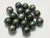 Import BEAUTIFUL TAHITIAN LOOSE  PEARL GRAY COLOR ROUND SHAPE 11.5-12.5 MM SIZE LUSTER A from India