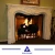 Import Beige marble fireplace gas fireplace home depot fireplace from China
