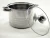 Import best quality cookware set stainless steel metal cooking pot with tempered glass lid 10pcs kitchen pot set 22-30cm from China
