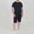 Import Best Quality Mens Casual Twin Sets O Neck Short sleeve Tee shirts with Casual Shorts Fabric Cotton Jersey from Pakistan
