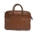 Import  best selling mens brown genuine leather laptop bag from China