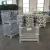 Import Best selling stackable collapsible wire mesh storage container iron wire cage with casters from China