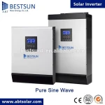 Bestsun on grid hybrid solar inverter 96V 10KW with 50A mppt battery charger