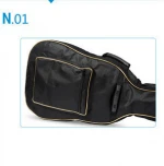 Black 5mm-thick High-Density Foam Guitar Case Bag Guitar Gig Bag