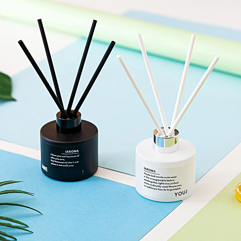 Black reed diffuser aromatherapy diffuser essential oil unique air fresheners
