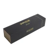 Black rigid magnetic hair straightener Gift Box for packaging with satin insert