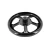 Import Black Steel Stamped Hand Wheel Lathe Handwheel from China