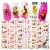 Import BLE Factory Outlet 3D Nail Sticker Animal Designs And Famous Women Design For Nails Decoration from China
