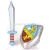 Import Blow up Inflatable Knight Sword Toy small inflatable toys from China