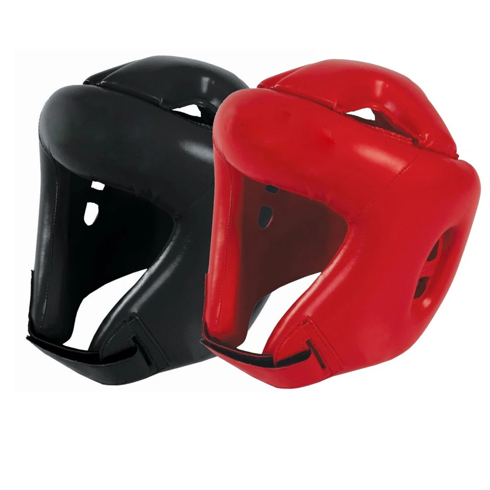 Blue Boxing Head Guard Helmet MMA Martial Art Headgear Protector Kick