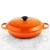 Import Blue cast iron High Quality Shallow Casserole from China