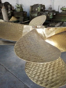 Brand new high quality/ four blades brass type/ special design for marine propeller