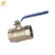 Brass ball valve PN25 DN50 Female and male thread Full port 400psi water ball valve Made in China