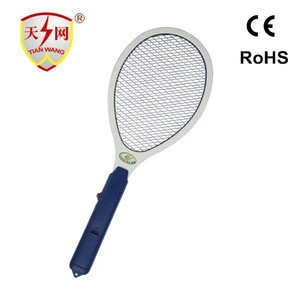 BSCI Factory supply hot selling AA battery operated Mosquito Swatter / Electric Fly Killer / Hand Held Bug Zapper big size