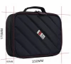 BUBM Waterproof Phone Charger Data Usb Cable Organizer Travel Storage Bag Black Eco-friendly Vaccum Compressed Bag Living Room