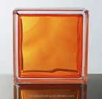 Building material colorful wholesale decorative glass block manufacturers