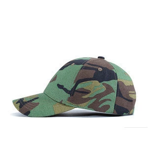 Camo hats caps for men camouflage baseball cap 6 panels blank cotton cap