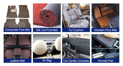 Car Carpet Automatic Cutting Machine Car Seat Cover PU Leather Foot Mat Making Machine