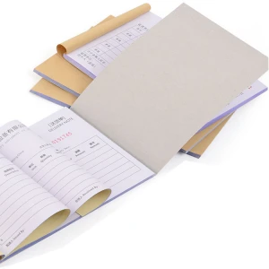 carbon paper printed serial number courier receipt paper book
