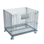 Cargo Storage Equipment Metal Wire Mesh Storage Cage Container