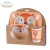 Import Cartoon Pattern Bamboo Fiber 5 Pieces Kids Dinner Set Tableware from China