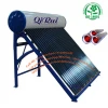 CE Approved 50L-500L  Non-pressure Vacuum Tube Solar Water Heater with TK-8A and 1500 watt electric elements