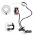 Import CE Certified Live Streaming Light Portable Mini Selife LED Ring Tiktok Clip On Light and Stand from China