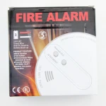 CE High Quality RF315 433 Fire High Temperature Alarm Wireless Smoke Sensor Detector Heat Home security Alarm System